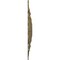 Ekena Millwork Orleans Medallion (Canopies up to 8 1/4"), 38 3/8"OD x 6 5/8"ID x 2 7/8"P, Mississippi Mud Crackle CM38OLMMC - alternate 4